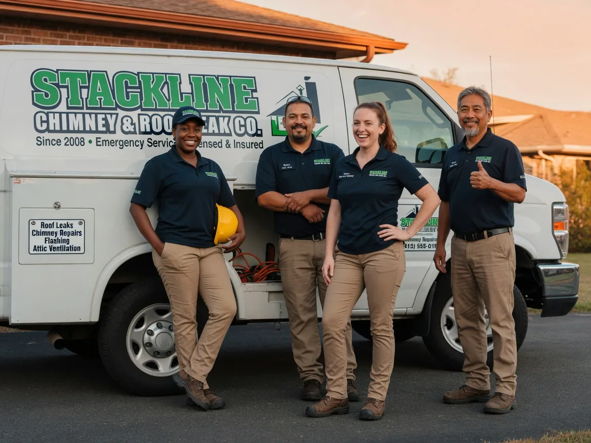 Chimney flashing repair company in Riverbank, CA